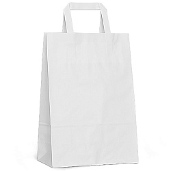 Пакет белый с ручками 37*32*20