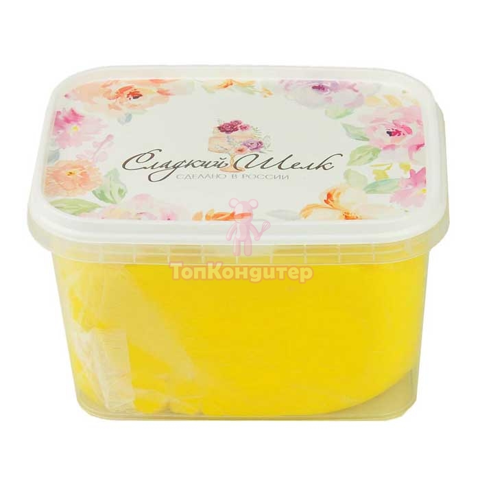 Мастика "Сладкий шелк" желтая 0,5 кг