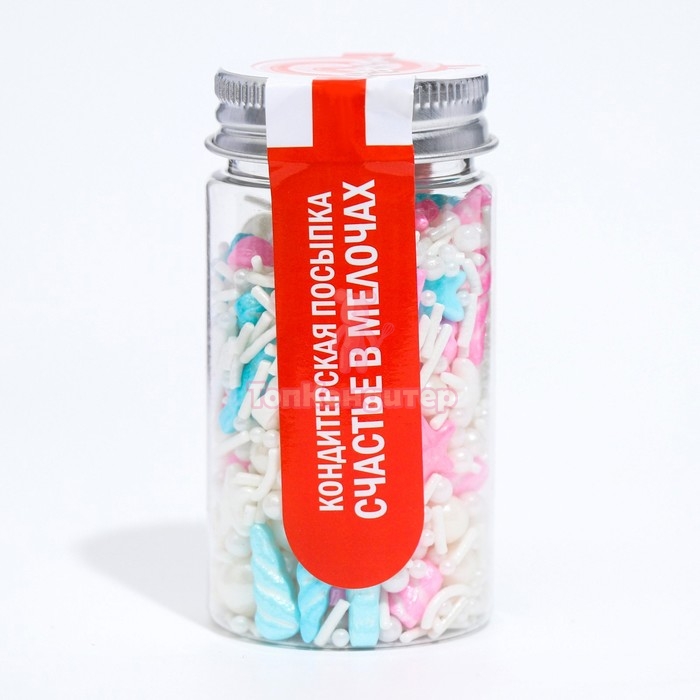 Кондитерская посыпка «Счастье в мелочах», 50 г