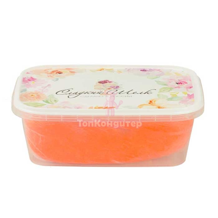 Мастика "Сладкий шелк" оранжевая 0,25 кг